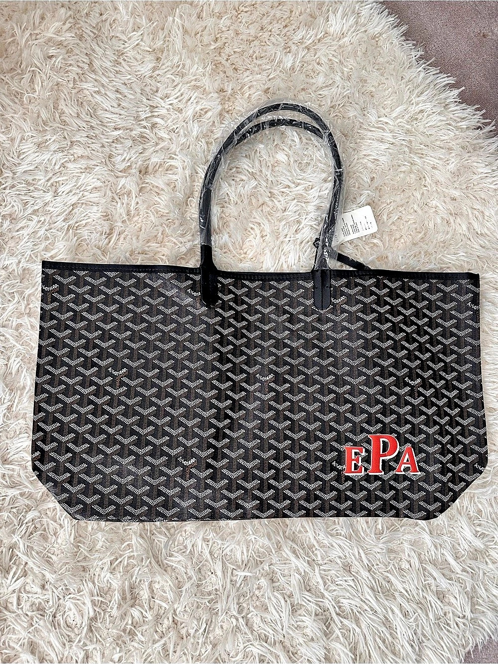 Monogram tote
